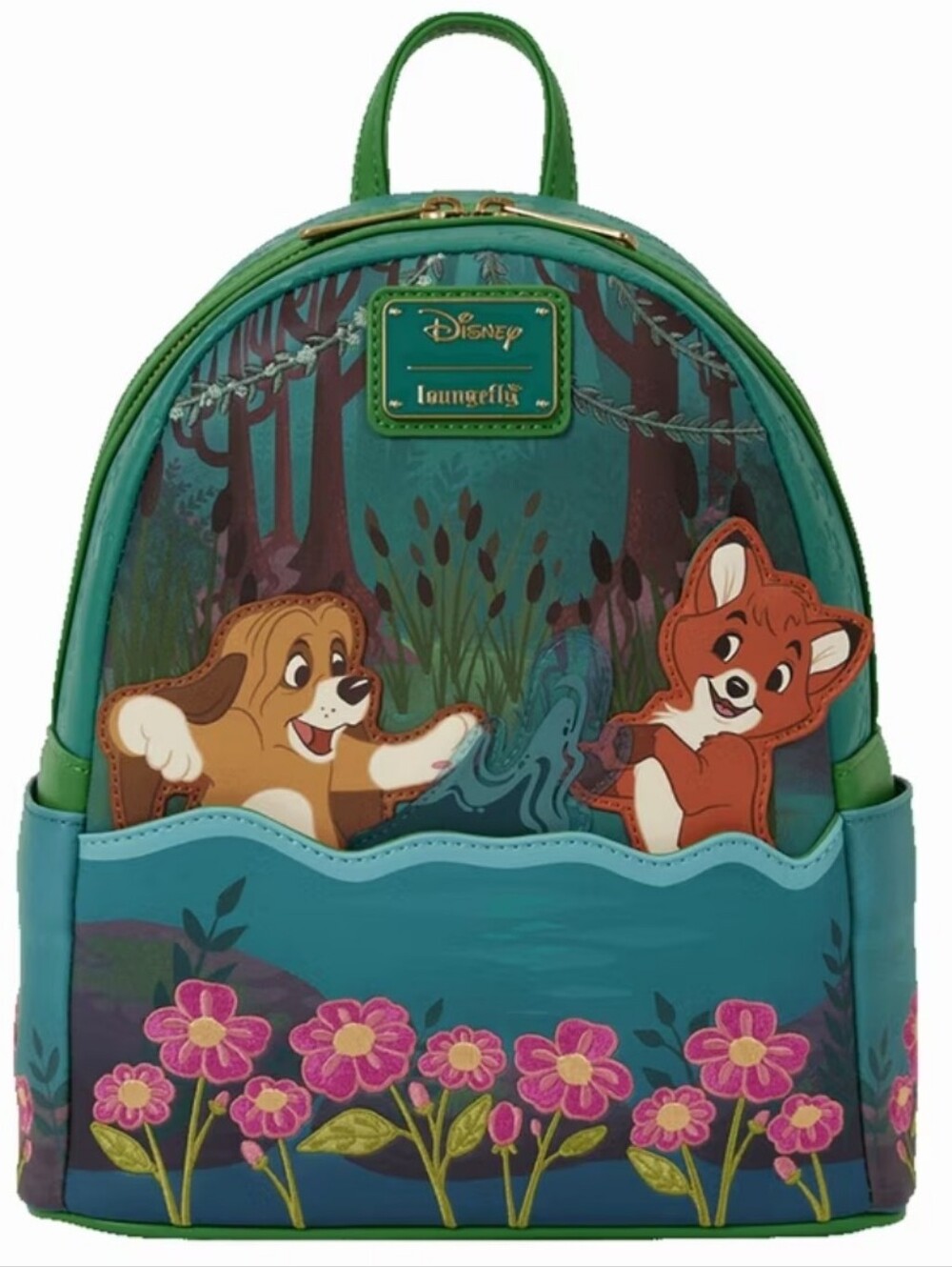 Disney Hard Tag Loungefly Mini Backpack. Fox & The Hound.